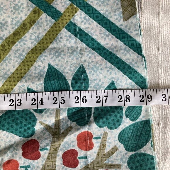 VTG Morgan Jones Multicolor Standard Size 1 Single Pillowcase Tree Of Life Folk - Picture 3 of 7